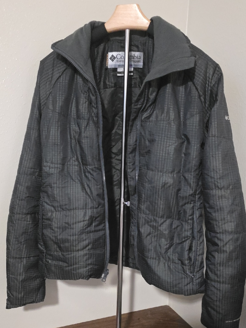 Columbia Dark Gray Quilted Jacket
